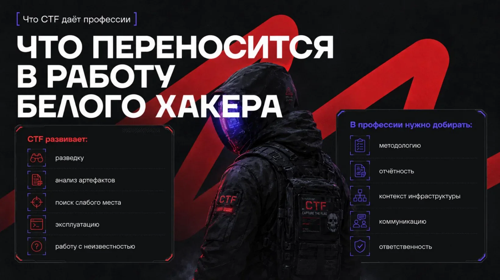 Что CTF развивает и что добирать в профессии